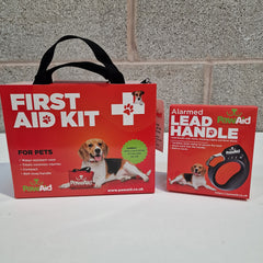 Pet First Aid Kit & Alarm Handle Bundle