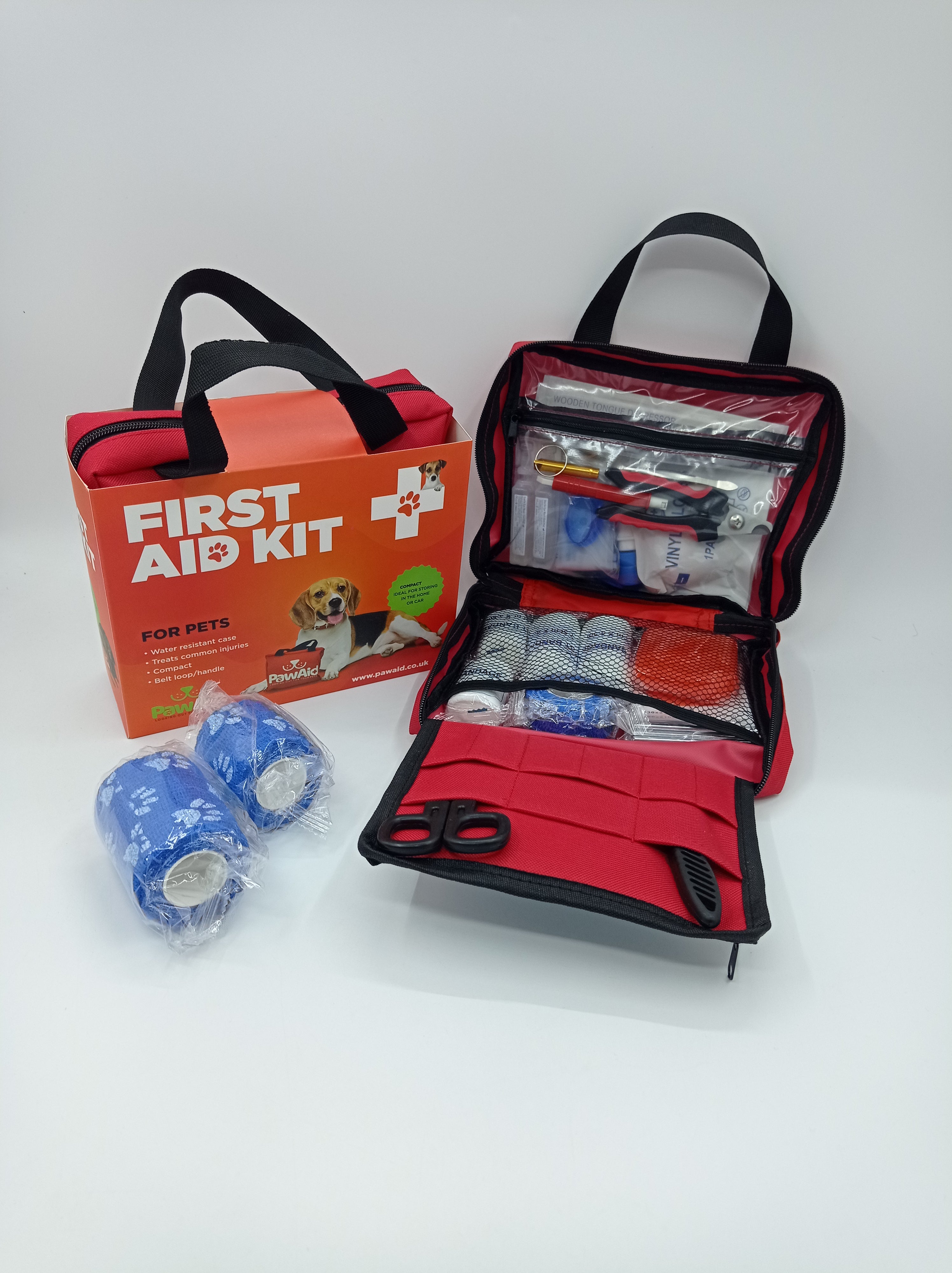Pet First Aid Kit & Alarm Handle Bundle