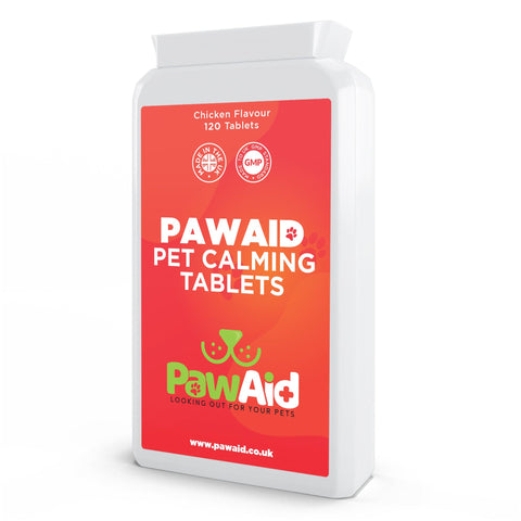 PawAid Calming Tablets Chicken Flavour 120 Tablets